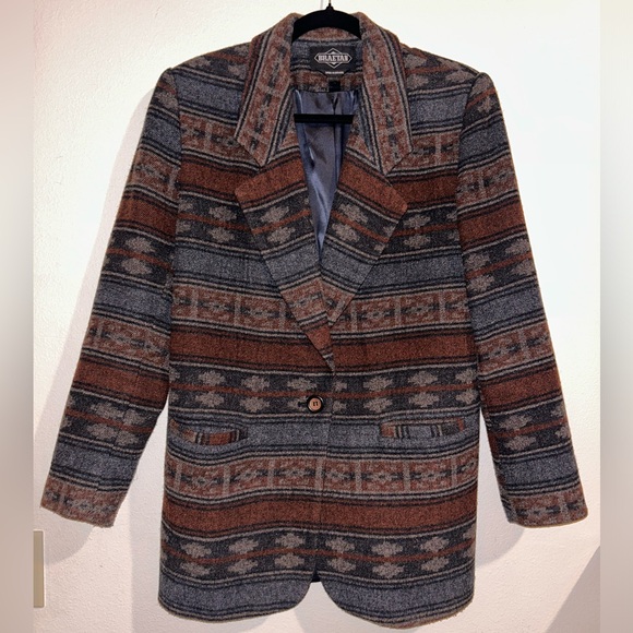 Braetan Wool Blazer - Picture 1 of 7